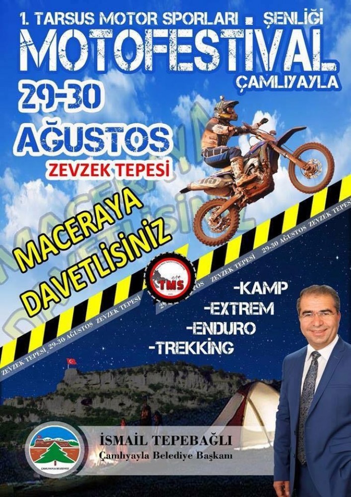 1. Tarsus Motor Sporları Şenliği - Motofestival Çamlıyayla