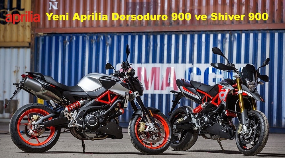 Yeni Aprilia Dorsoduro 900 ve Shiver 900