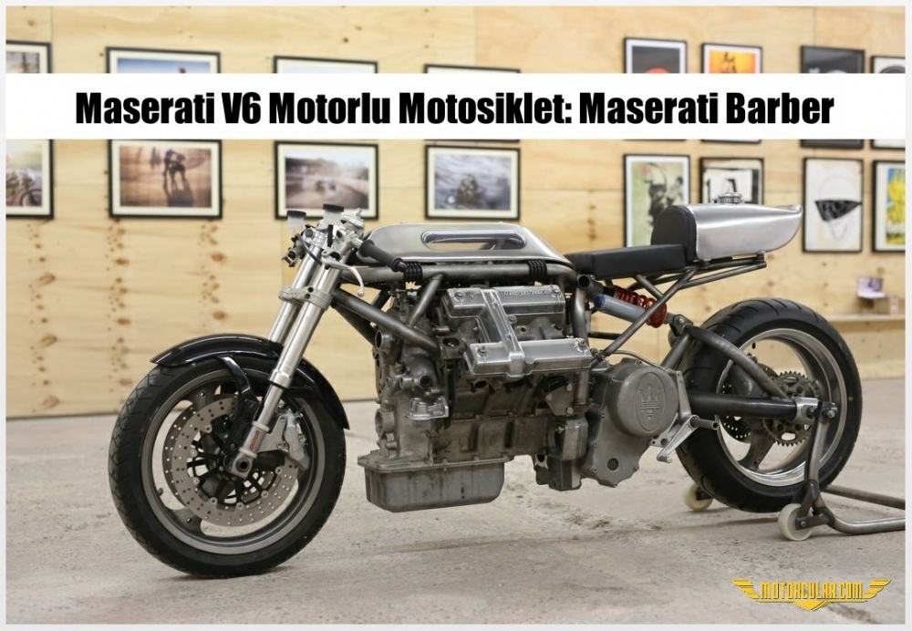 Maserati V6 Motorlu Motosiklet: Maserati Barber