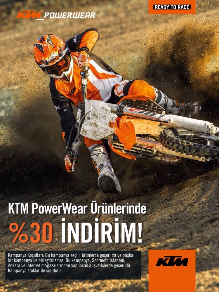 KTM Powerwear 'de Büyük Sezon Sonu İndirimi Başladı!