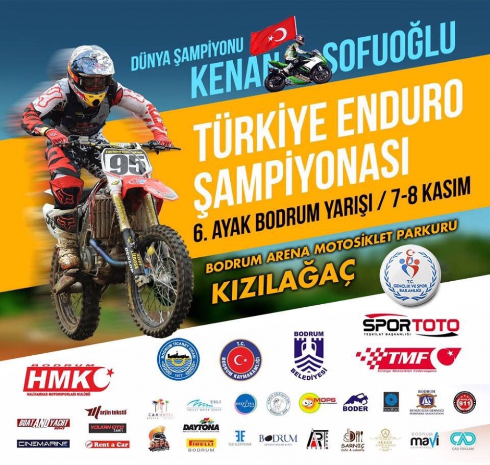 Türkiye Enduro Şampiyonası'nın Kapanışı Bodrum'da Yapılacak