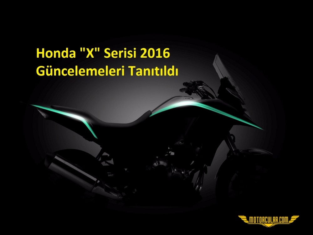 Honda 'X' Serisi 2016 Güncelemeleri Tanıtıldı