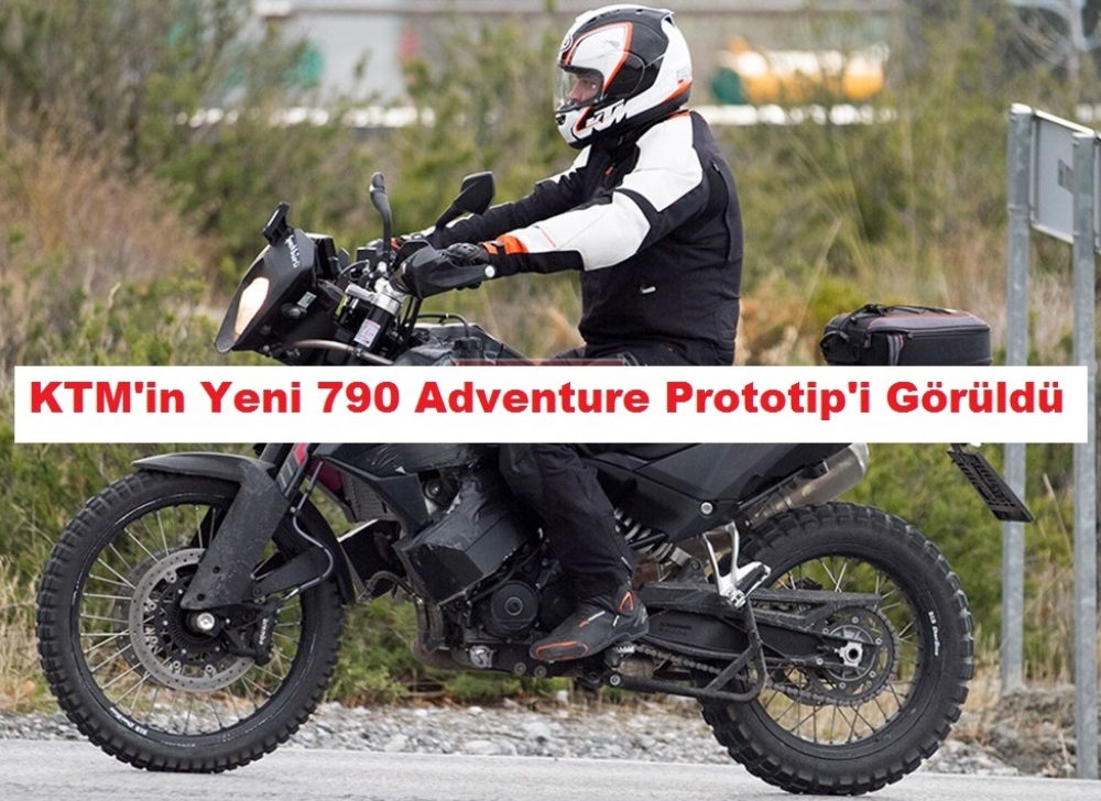 KTM'in Yeni 790 Adventure Prototip'i Görüldü 