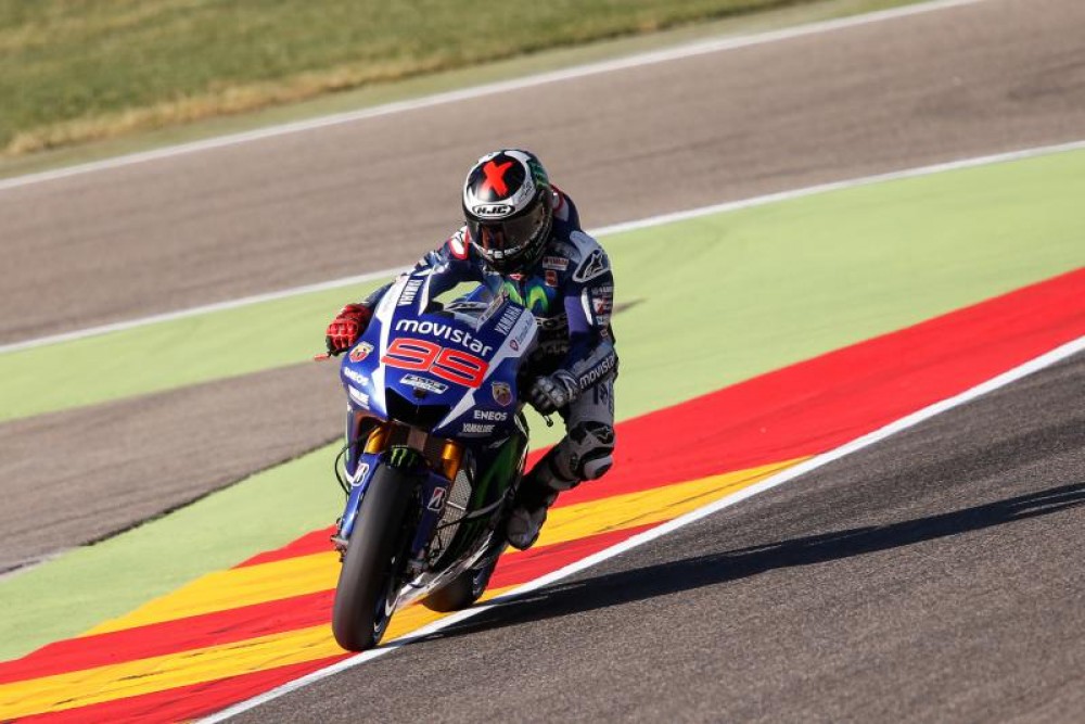 Aragon'da Lorenzo Rahat Kazandı, Marquez Düştü