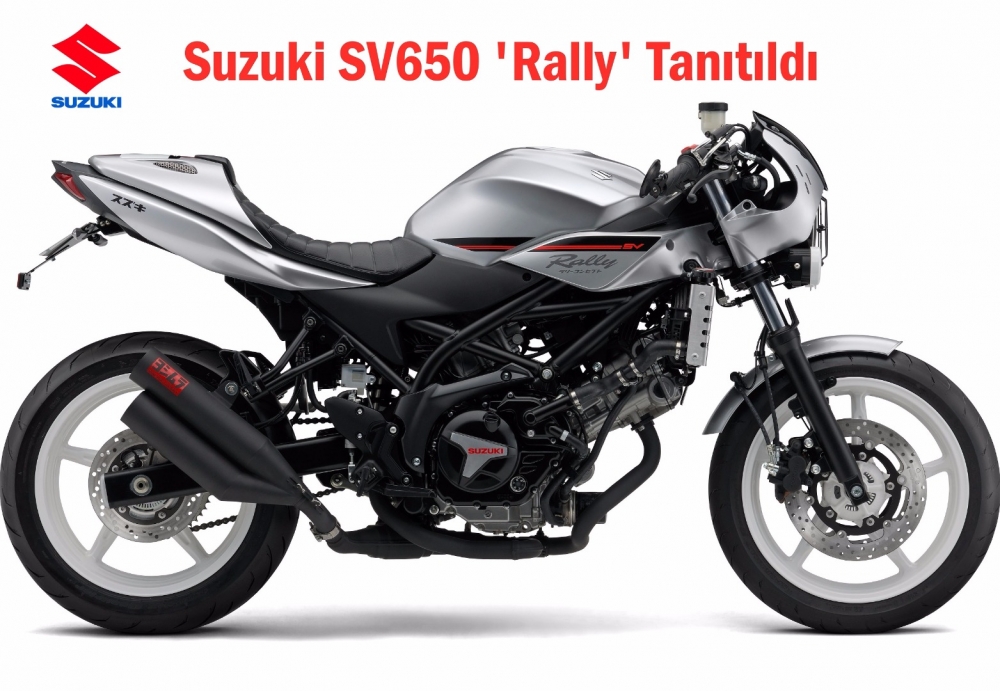 Suzuki SV650 'Rally', Osaka Motorcycle Show'da Görüldü