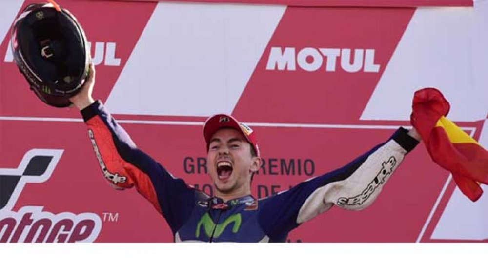 MotoGP'de Şampiyon Jorge Lorenzo Oldu