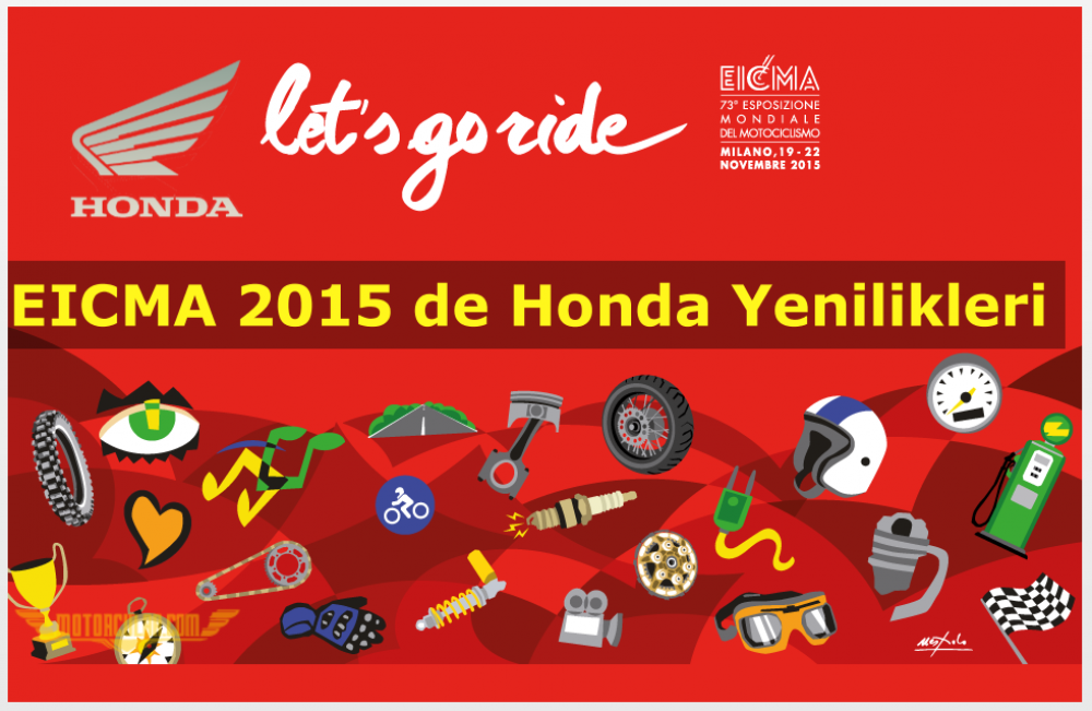 EICMA 2015 de Honda Yenilikleri