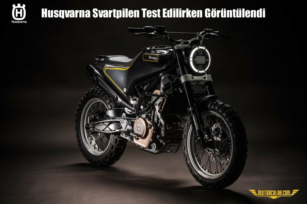 Husqvarna Svartpilen Test Edilirken Görüntülendi