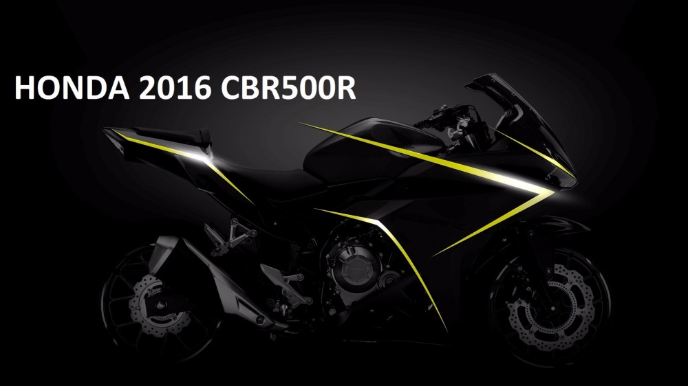 Japon Motosiklet Üreticisi Honda, 2016 CBR500R Modelinin Fotoğraflarını Paylaştı