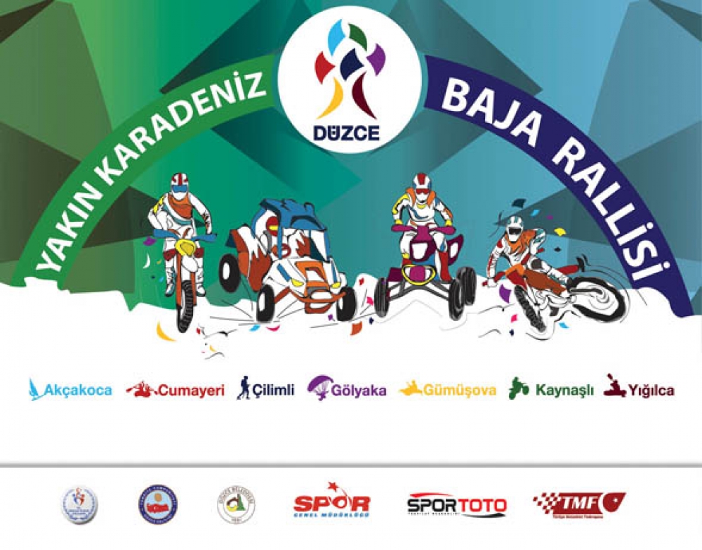 Yakın Karadeniz Düzce Baja Rallisi 21-25 Eylül 2016