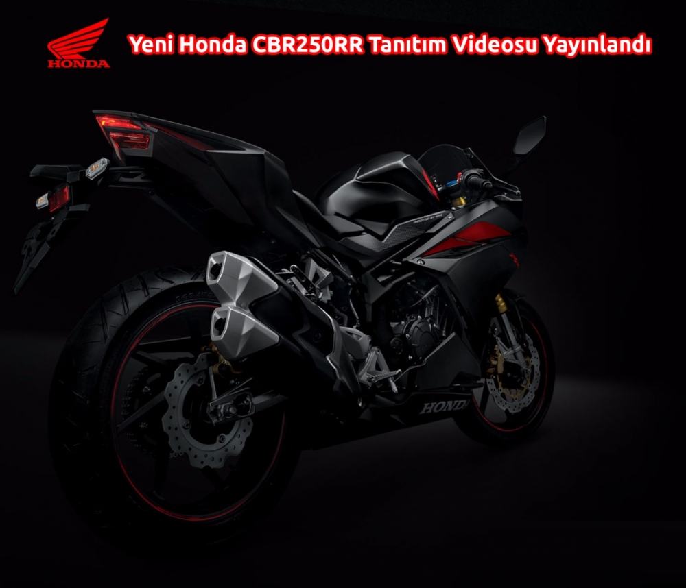 Yeni Honda CBR250RR Tanıtım Videosu Yayınlandı