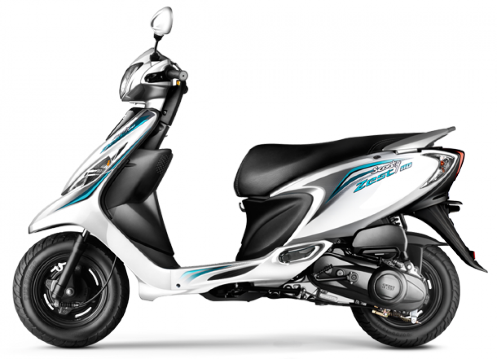 Dynamic white. Scooty City EVO.