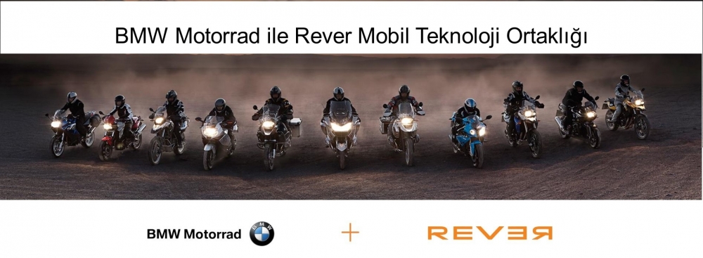 BMW Motorrad ile Rever Mobil Teknoloji Ortaklığı