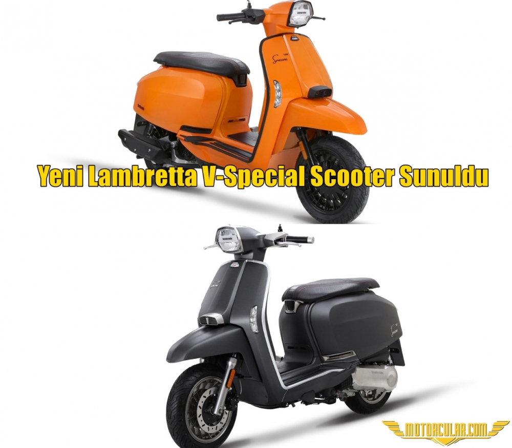 Yeni Lambretta V-Special Scooter Sunuldu