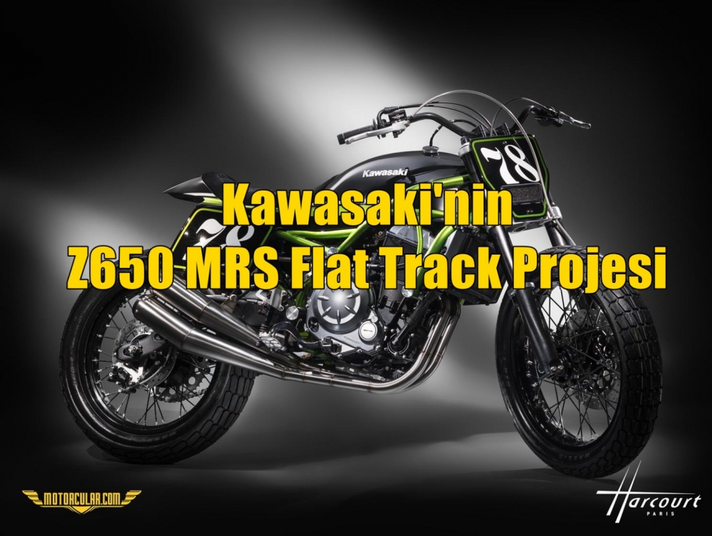 Kawasaki'nin Z650 MRS Flat Track Projesi