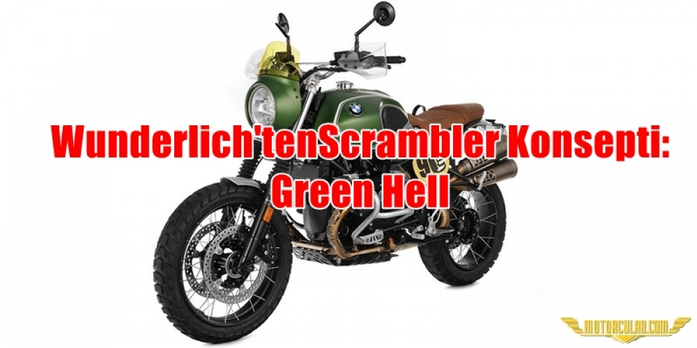 Wunderlich'ten RnineT Scrambler Konsepti: Green Hell