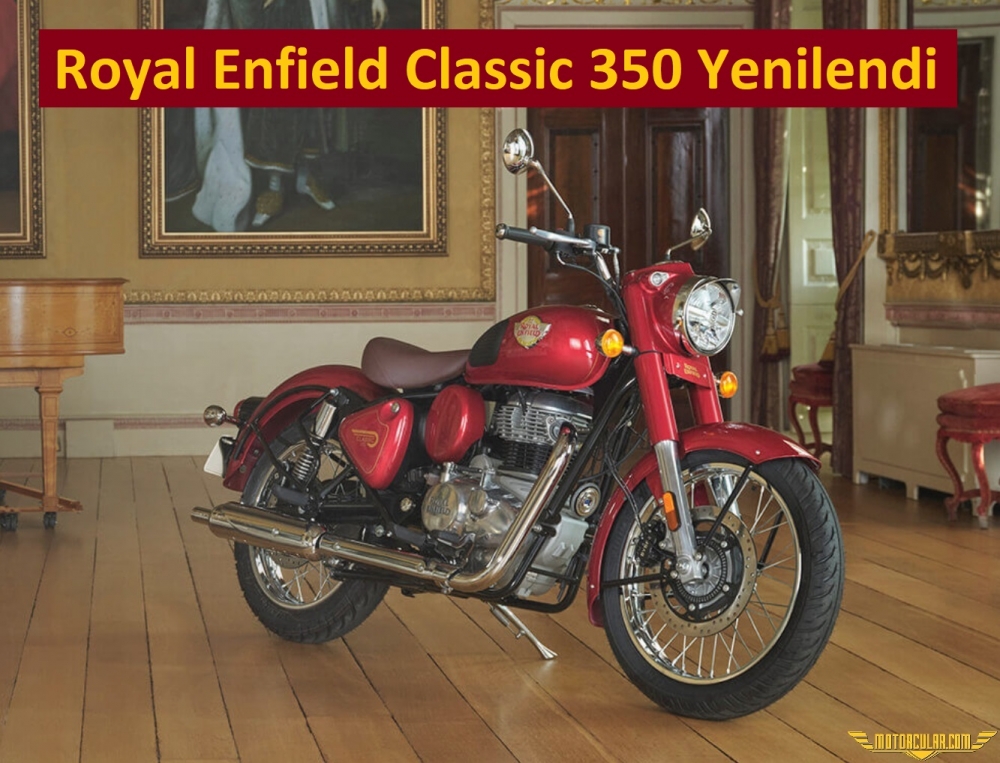 Royal Enfield Classic 350 Güncellendi