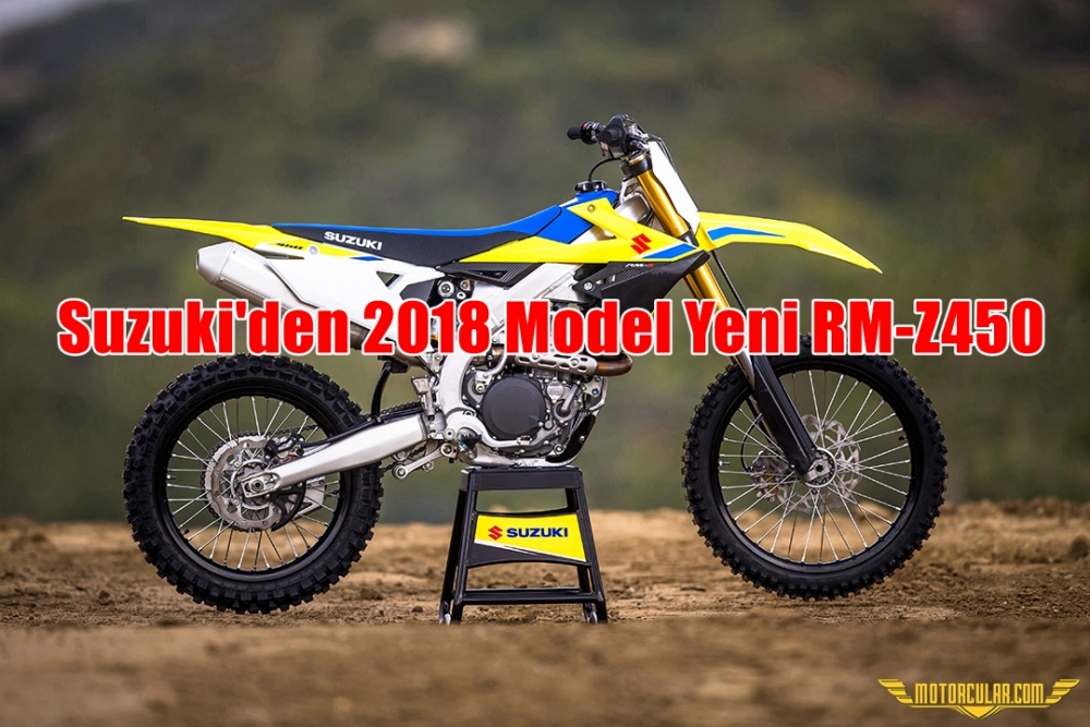 Suzuki'den 2018 Model Yeni RM-Z450