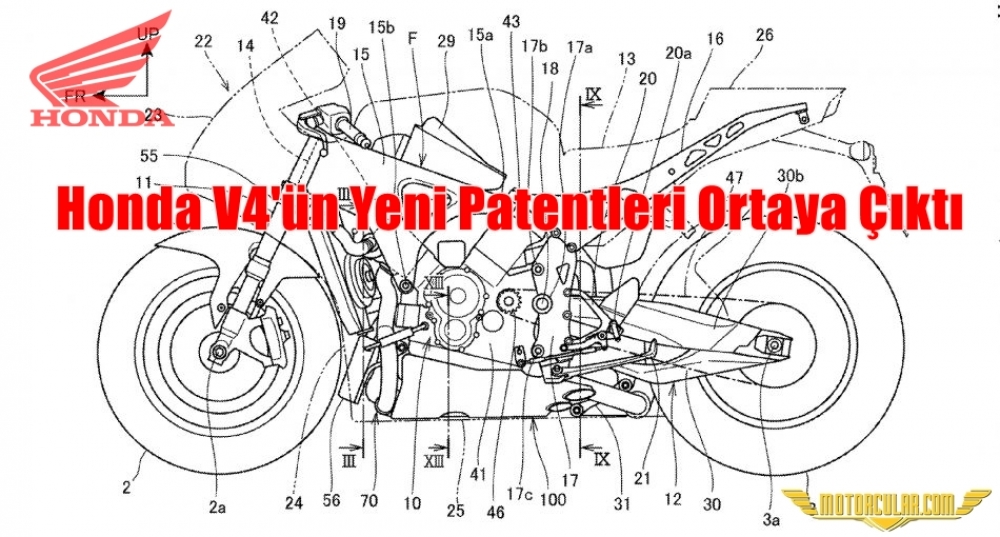 Honda V4'ün Yeni Patentleri Ortaya Çıktı