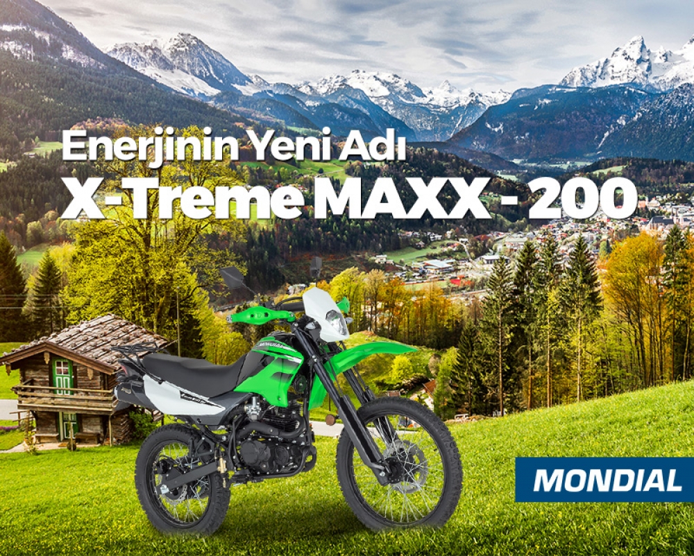 Enerjinin Yeni Adı: 'Mondial X-Treme Maxx 200'