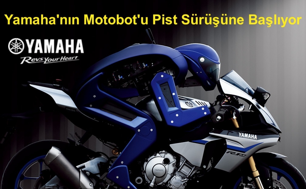 Yamaha'nın Motobot'u Pist Sürüşüne Başlıyor