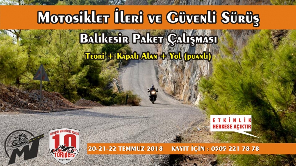 MT Paket Balıkesir 20-22 Temmuz 2018