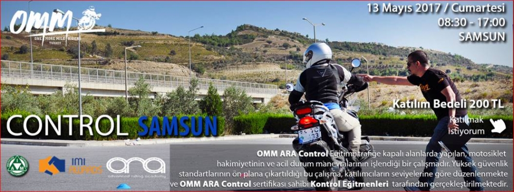 OMM - ARA Control SAMSUN 13 Mayıs 2017