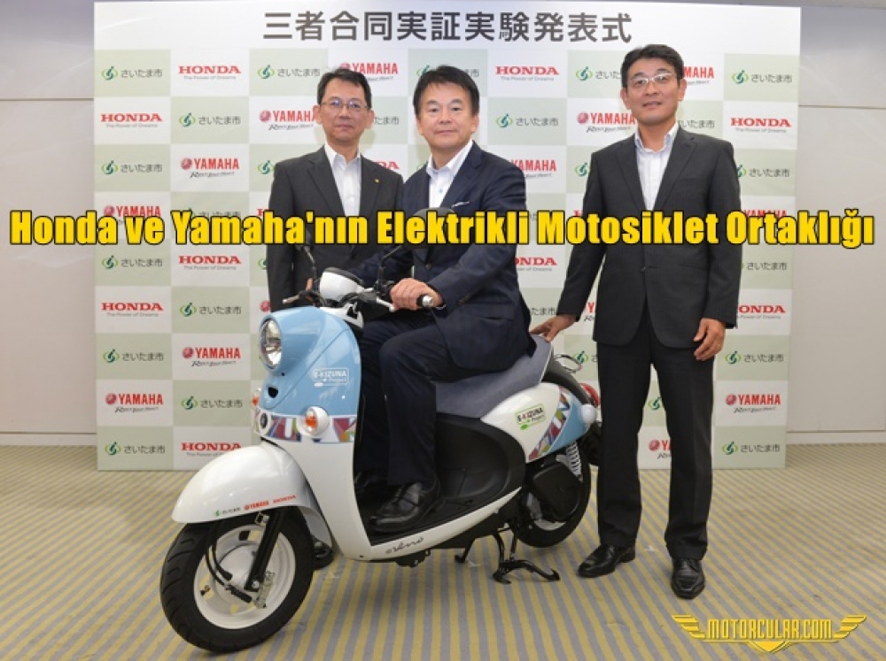 Honda ve Yamaha'nın Elektrikli Motosiklet Ortaklığı