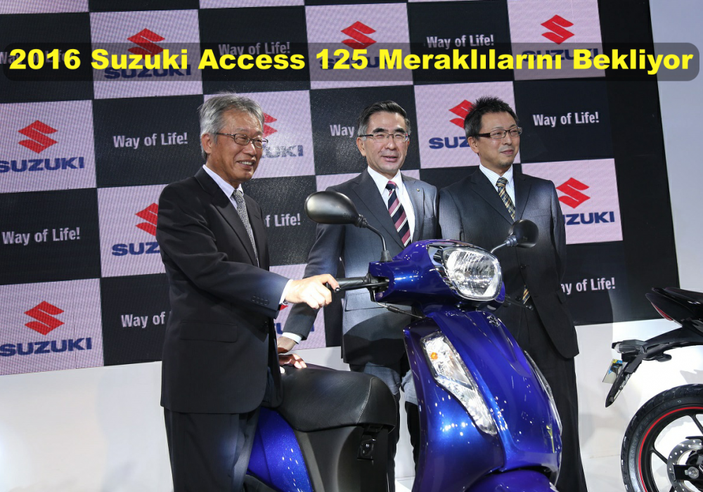 2016 Suzuki Access 125, Meraklılarını Bekliyor