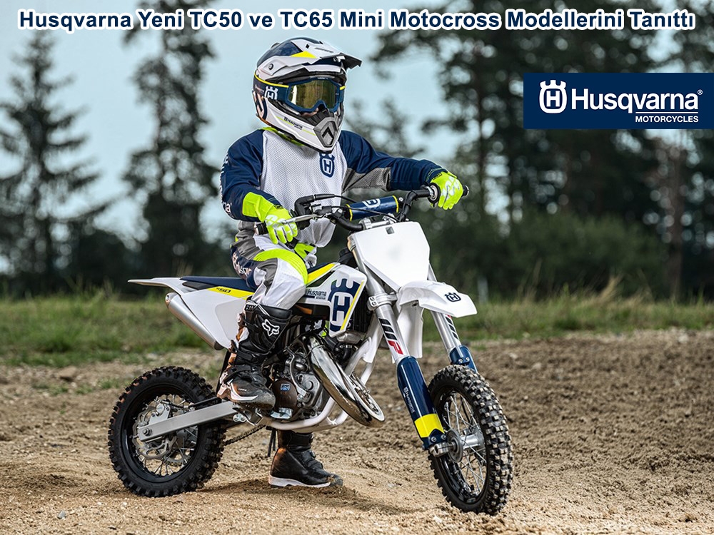 Husqvarna Yeni TC50 ve TC65 Mini Motocross Modellerini Tanıttı