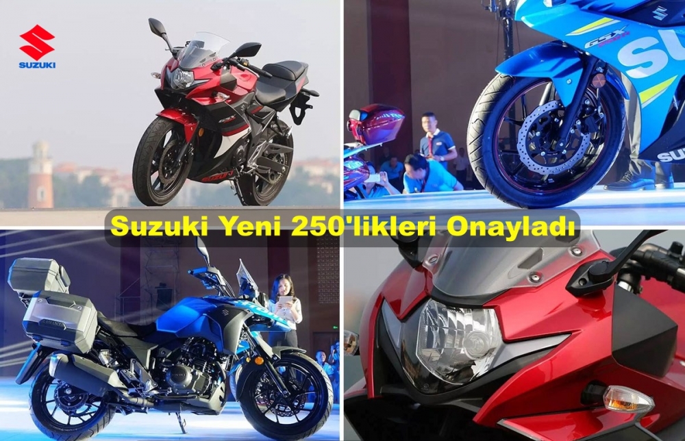 Suzuki Yeni 250'likleri Onayladı