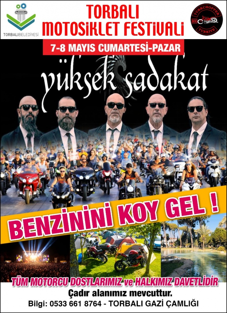 TCMK Torbalı Motosiklet Festivali 07-08 Mayıs Torbalı, İzmir