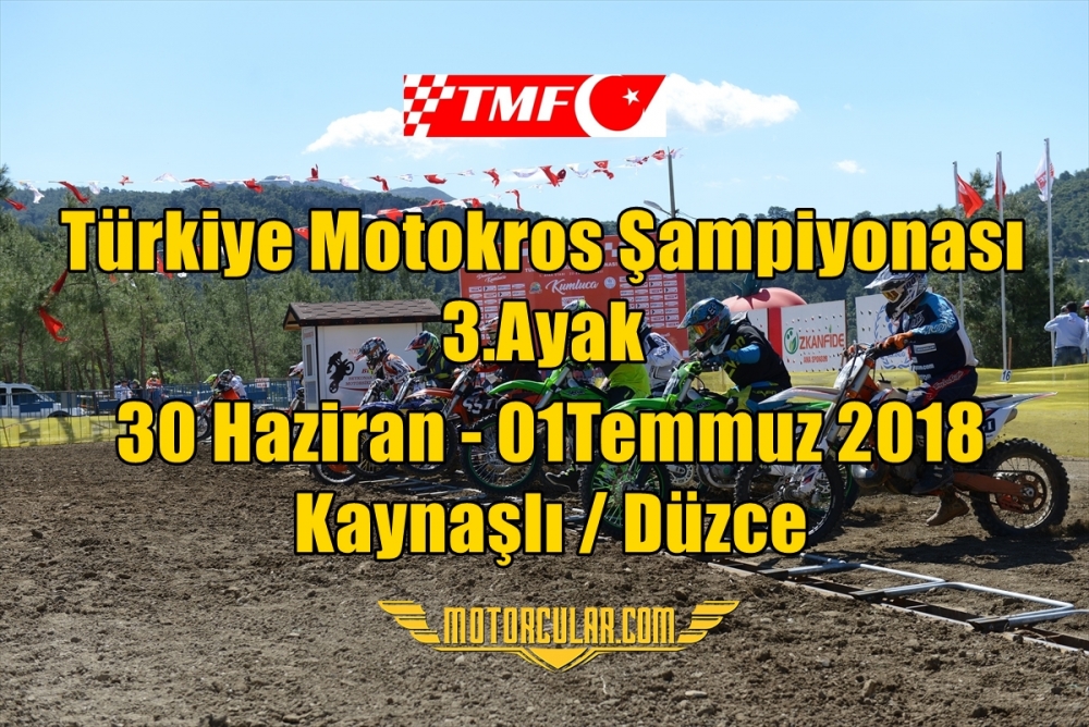 TMF Türkiye Motokros Şampiyonası 2018 3.Ayak