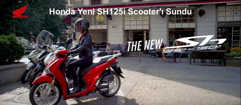 Honda Yeni SH125i Scooter'ı Sundu