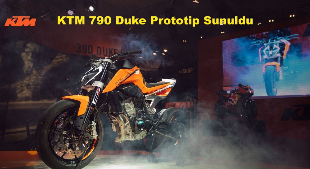 KTM 790 Duke Prototip Sunuldu