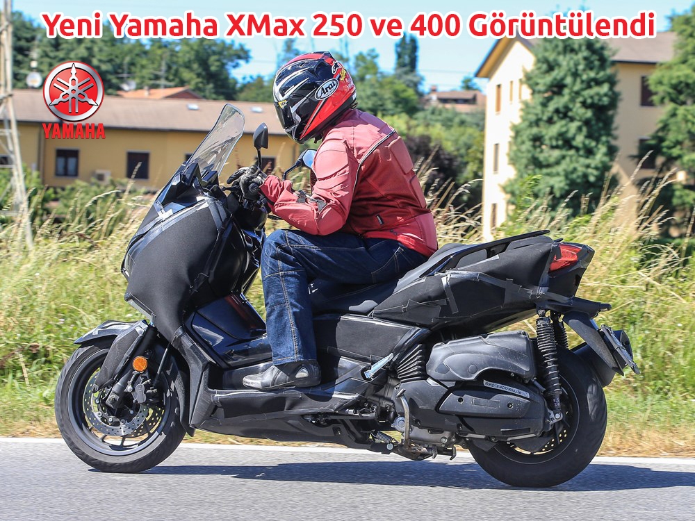 Yeni Yamaha XMax 250 ve 400 Görüntülendi