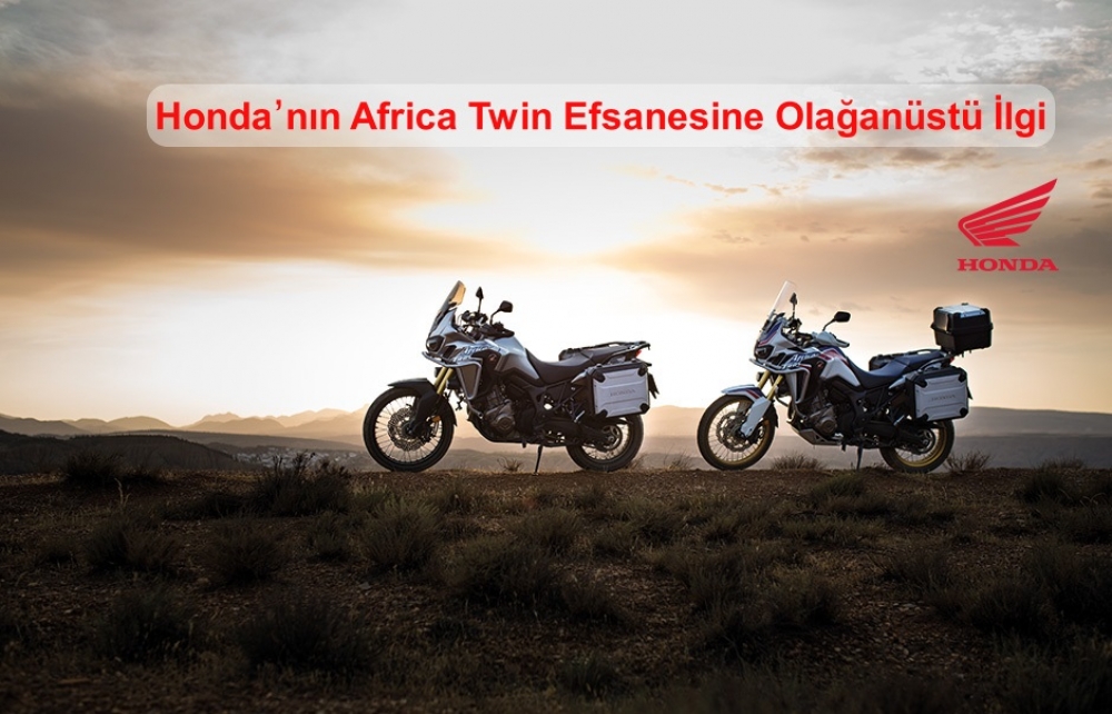 Honda'nın Africa Twin Efsanesine Olağanüstü İlgi