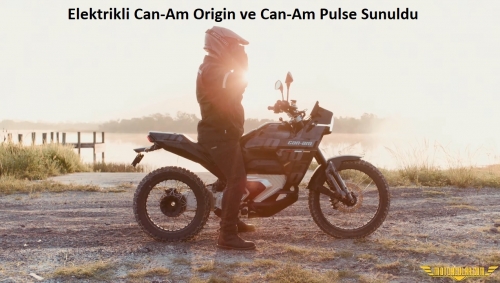 Can-Am Yeni Elektrikli Motosiklet Modellerini Sundu