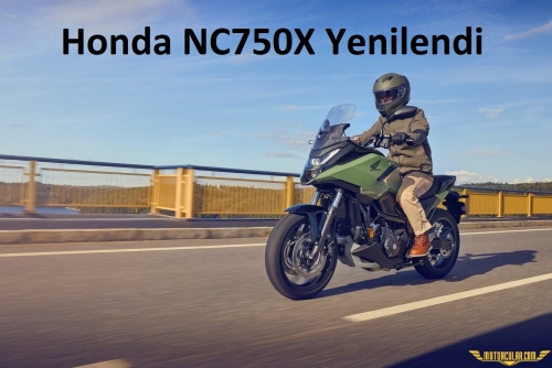 Honda NC750X Yenilendi