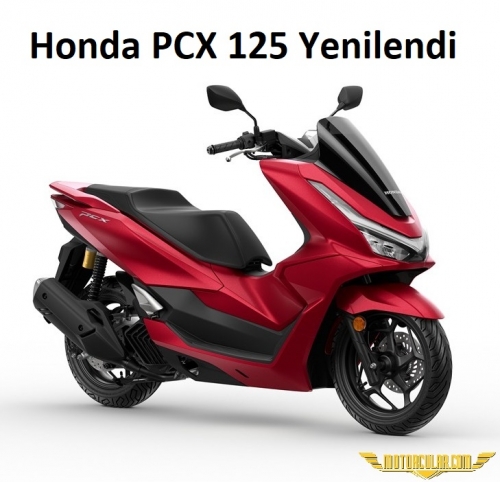 Honda PCX 125 Yenilendi: TFT Ekranlı Versiyon Sunuldu