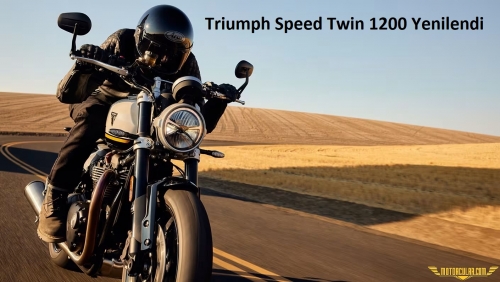 Triumph Speed Twin Yenilendi: RS Versiyonu Sunuldu