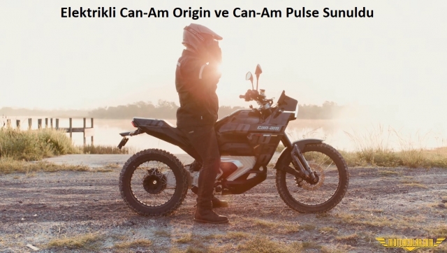 Can-Am Yeni Elektrikli Motosiklet Modellerini Sundu