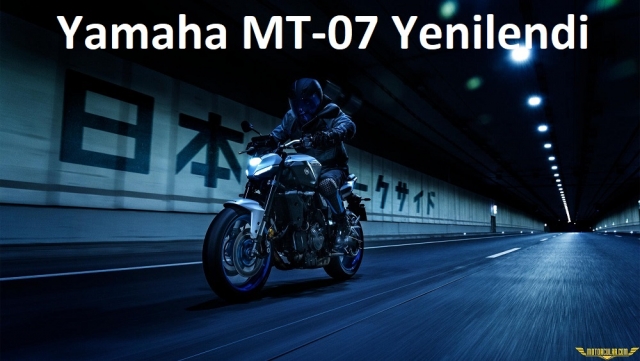 Yamaha MT-07 Yenilendi