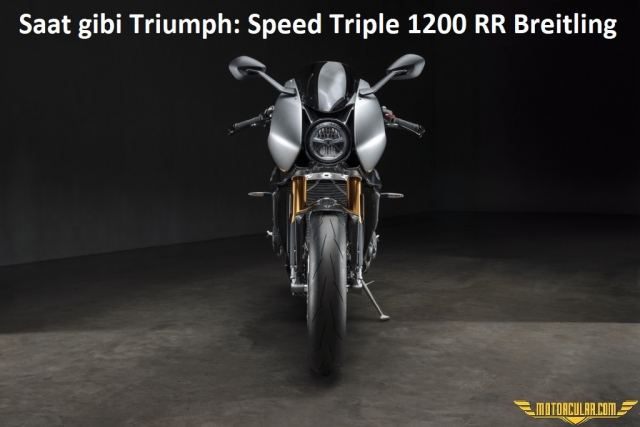 Saat Gibi Triumph: Speed Triple 1200 RR Breitling