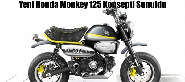 Yeni Honda Monkey 125 Konsepti Sunuldu