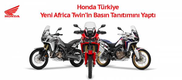 Honda Türkiye Yeni Africa Twin'in  Basın Tanıtımını Yaptı