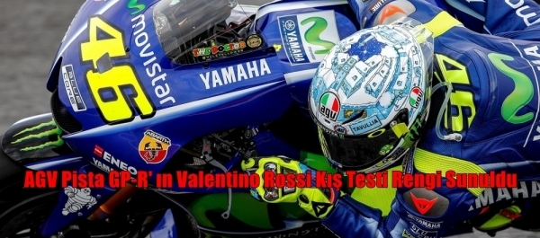 AGV Pista GP-R'ın Valentino Rossi Kış Testi Rengi Sunuldu