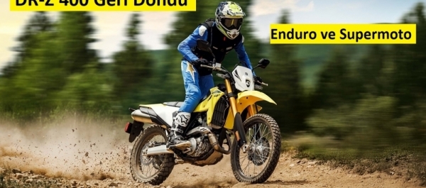 Suzuki DR-Z 400 Geri Döndü: DR-Z4S ve DR-Z4SM