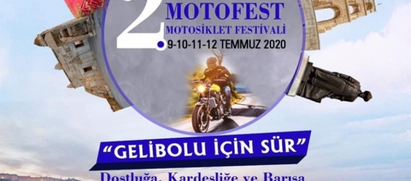 2. Gelibolu Motofest, 09-12 Temmuz 2020 Gelibolu - Çanakkale