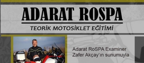 Adarat Rospa Teorik Motosiklet Eğitimi, 21 Aralık 2016